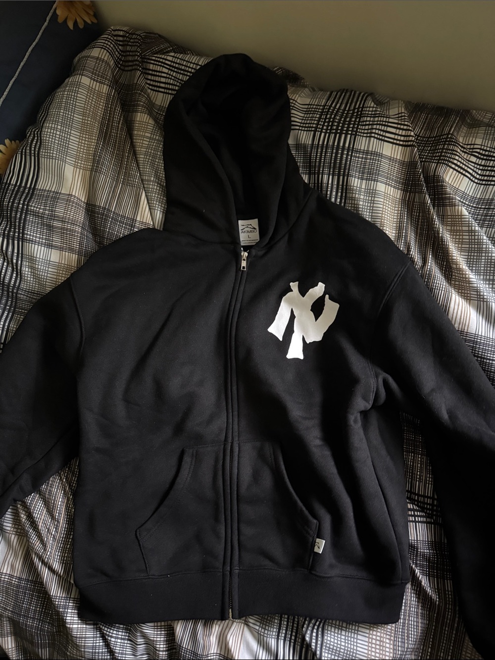 Akimbo Club Yankees Zip Up Hoodie